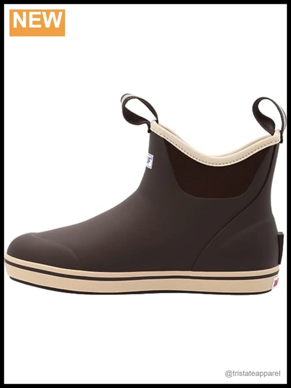 Waterproof Women's Ankle Deck Boot Slip-Resistant Neoprene Pull-On